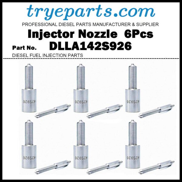 6Pcs Fuel Injector Nozzle 0433271466 DLLA142S926 for Mercedes BENZ OM352 OM366LA