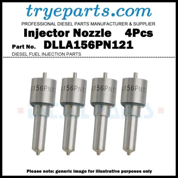 4Pcs Diesel Fuel Injector Nozzle Tips 105017-1210 DLLA156PN121 NP-DLLA156PN121 for ISUZU Elf 4HF1 4HF1N 4HF1S