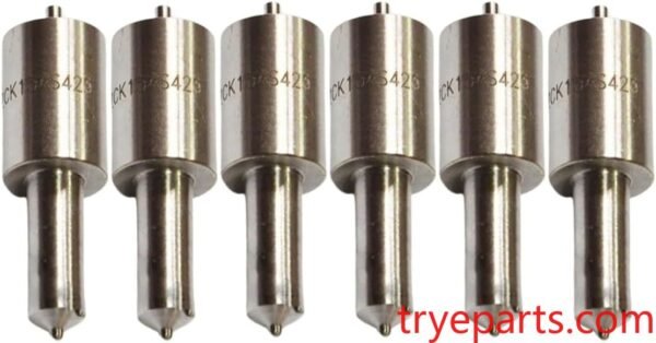6Pcs Fuel Injectors Nozzle ZCK154S425 Diesel Injection Nozzle Types Fit for Dongfeng Foton 240 244 250 254 KM385BT