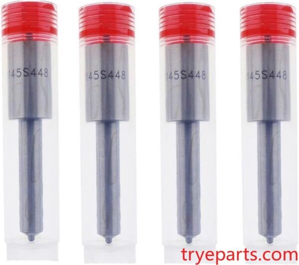 4Pcs DLLA145S448 Diesel Injector Nozzle Fuel Injector 0433271199 Injection Injector Nozzle Tip Fit for Allis Chalmers 5040 5045, Fit for Fiat 450 460 466