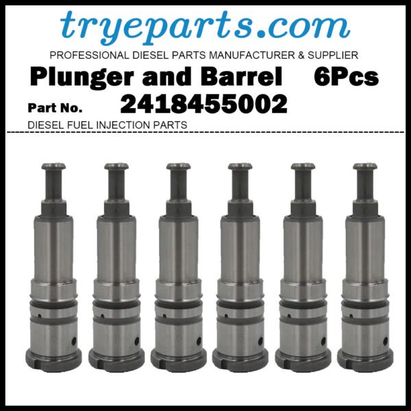6Pcs Plunger 2455-002 Plunger and Barrel Assembly 2418455002 9982910 79026512 for FIAT/IVECO/KHD/LANCIA