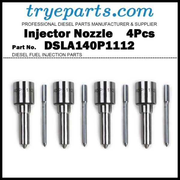 4Pcs Diesel Fuel Injector Nozzle Tips 0433175325 2437010135 DSLA140P1112 for 2001-2006 Ford Ranger 2.8 0432193532 BG1T-9F593-AA