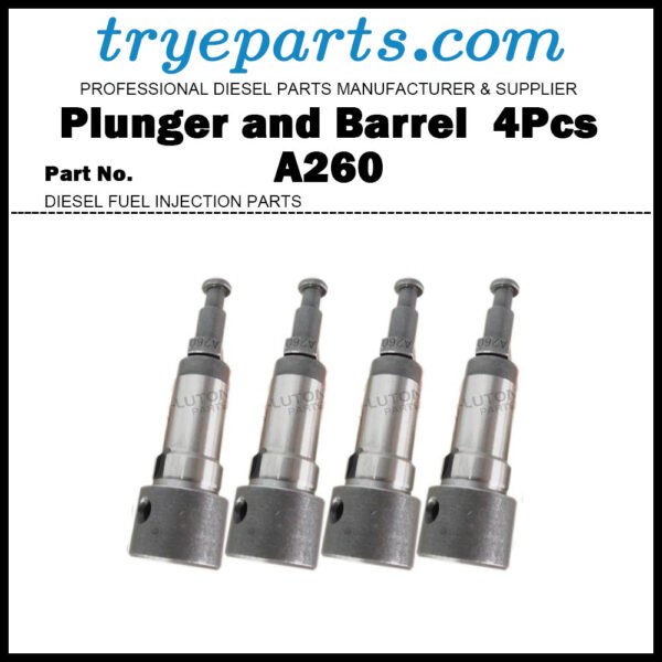 4Pcs Plunger and Barrel Assembly A260 131154-1820 9443611039 for ISUZU Elf N Series NKR NHR / Engine 4BE1