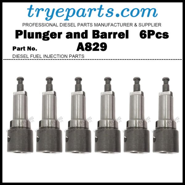 6Pcs Plunger and Barrel Assembly A829 131150-4120 9443611834 for ISUZU Forward 6HL1 6HE1 6HH1