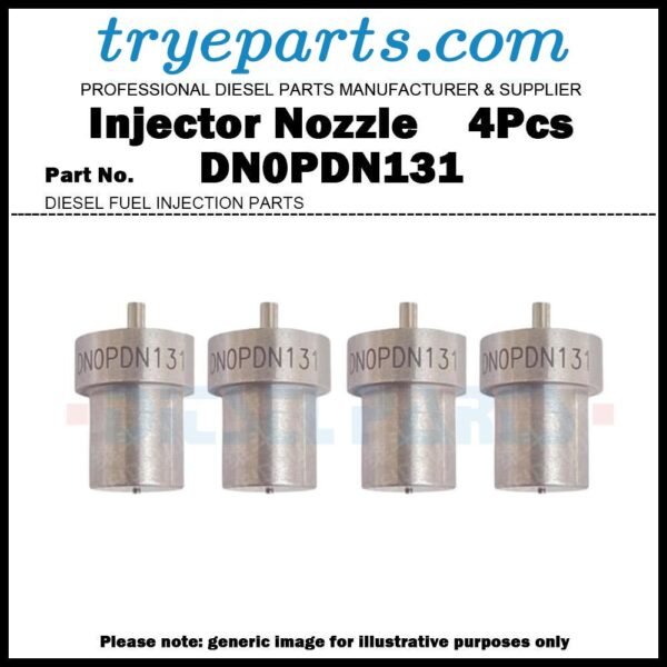 4Pcs Diesel Fuel Injector Nozzle Tip DN0PDN131 for ISUZU 4JG2 Engine 8971406240 8970796530