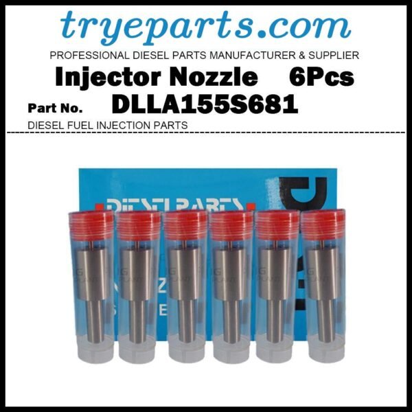 6Pcs Injector Nozzle DLLA155S681 AR73638 for John Deere 4840 8430 8440 8450 AR73847