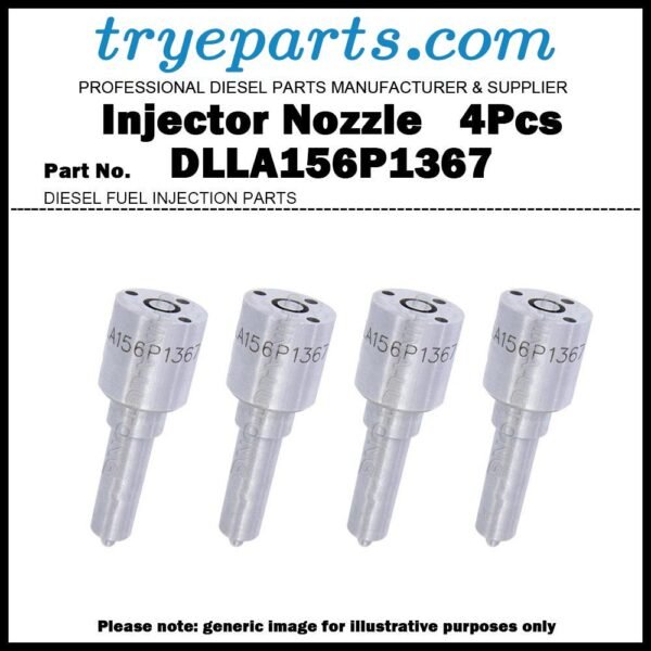 4x Diesel Fuel Injector Nozzle Tips 0433171847 DLLA156P1367 for Hyundai Porter H100 2.5d 33800-4A300 33800-4A350 33800-4A360 33800-4A370 0445110185 0445110283 0445110762