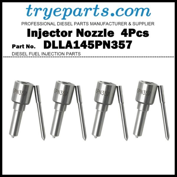 4Pcs Diesel Fuel Injector Nozzle Tips DLLA145PN357 9432612942 105017-3570 NP-DLLA145PN357 for Bobcat Kubota V2203MDI
