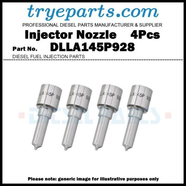 4x Diesel Fuel Injector Nozzle Tip DLLA145P928 for Land Rover Freelander 2.0 TD4 0445110049