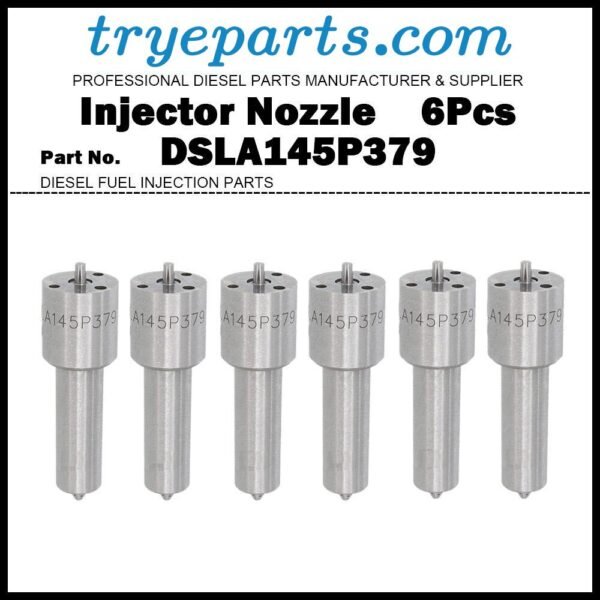 6Pcs Diesel Fuel Injector Nozzle Tip 0433175062 DSLA145P379 for MACK E7-400 RENAULT Magnum