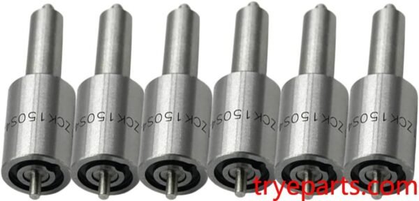 6Pcs Fuel Injector Injection Nozzle Adapter DLLA150S435 ZCK150S435 Diesel Nozzles Inyector Tip