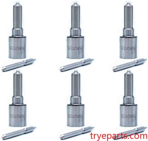 6PCS Diesel Fuel Injector Nozzle 6801135 E8NN9E527BA F1NN9E527CA Compatible with NEW HOLLAND ?6704802