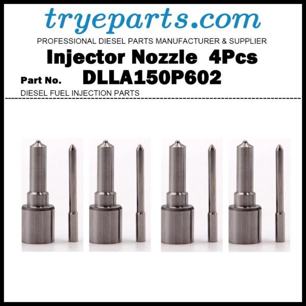 4Pcs/Set Diesel Fuel Injector Nozzle Tips 105017-3530 093400-6020 23620-78301-71A DLLA150P602 for Toyota Forklift 1Z 5FD/F / 2Z 6FD/F 7FD/F / 11Z 1DZ 2J
