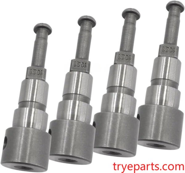 Injection Pump Plunger 090150-1161 Engine Pump Element Barrel Plunger Assembly 1021 Fit for KUBOTA V1500 V1702 V2203 V1521 D1402 Pack of 4
