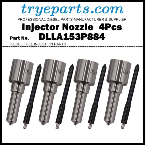4x Diesel Fuel Injector Nozzle Tips 093400-8840 DLLA153P884 for  Fiat Ducato Peugeot Boxer Citroen Relay Jumper Ford Transit 2.2 2.4 TDCI 6C1Q-9K546-AC 095000-5800