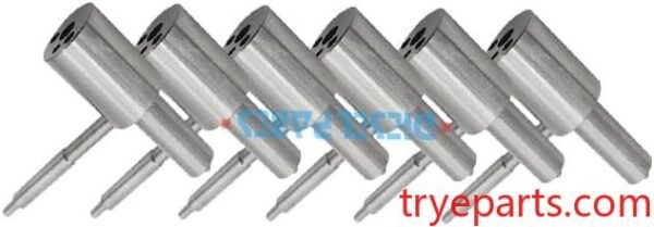 6Pcs Nozzle Fuel Nozzle Replacement Parts Injector Nozzles DLLA160SND249 093400-2490 Automotive Pump Injection Tips Fits for Mitsubishi Fuso Fighter FK 6D14