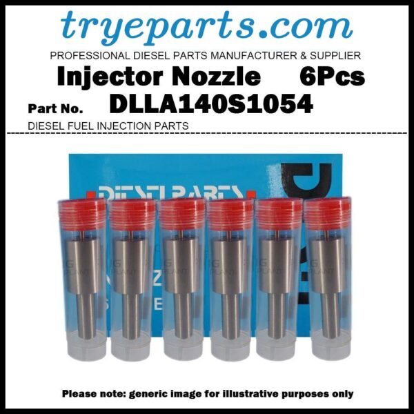 6Pcs Diesel Fuel Injector Nozzle DLLA140S1054 for VOLVO PENTA  0432291635 1543753