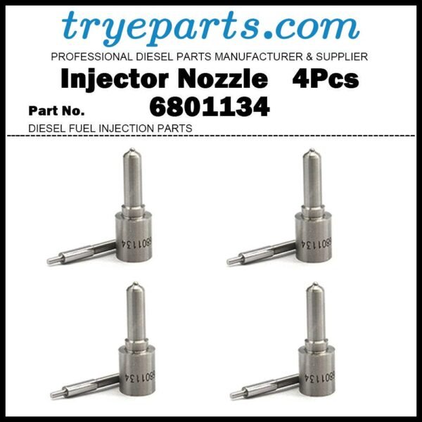 4x Diesel Fuel Injector Nozzle Tip 6801134 F1NN9E527BA for Ford 5610 6610 5640 6640 F0NN9F593AA