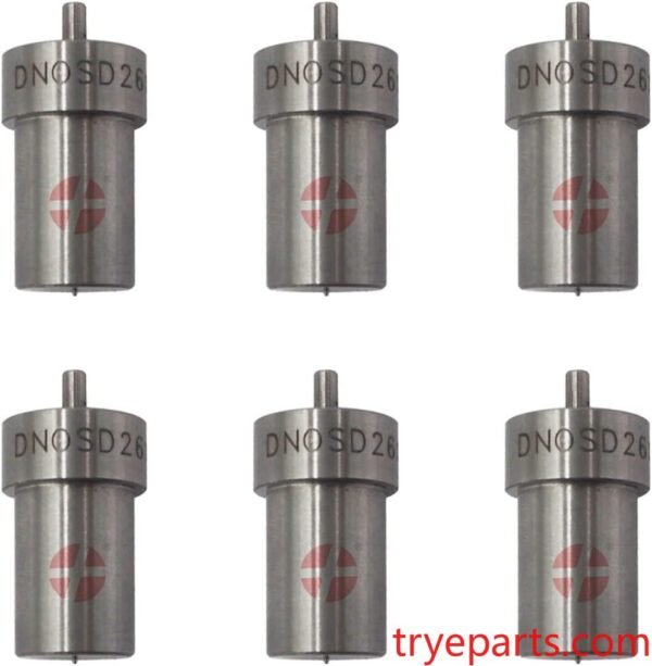 6PCS Diesel Injector Nozzles DN0SD261 Injectors Tips 0434250120 compatible with Mercedes Benz 190D 200D 200TD 240GD 300GD MB100 MB180D OM601 OM602 OM615 OM617 0434250120