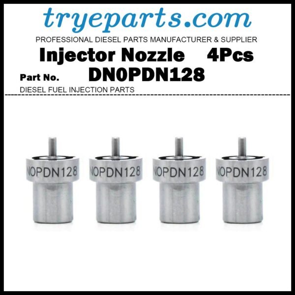 4Pcs Diesel Fuel Injector Nozzle Tips 105007-1280 DN0PDN128 DNOPDN128 NP-DN0PDN128 for ISUZU ELF 4JG2 9970344471 8970817891