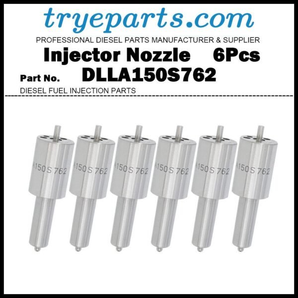6Pcs Diesel Fuel Injector Nozzle Tip Tips 0433271865 DLLA150S762 467654 for VOLVO B10M THD100