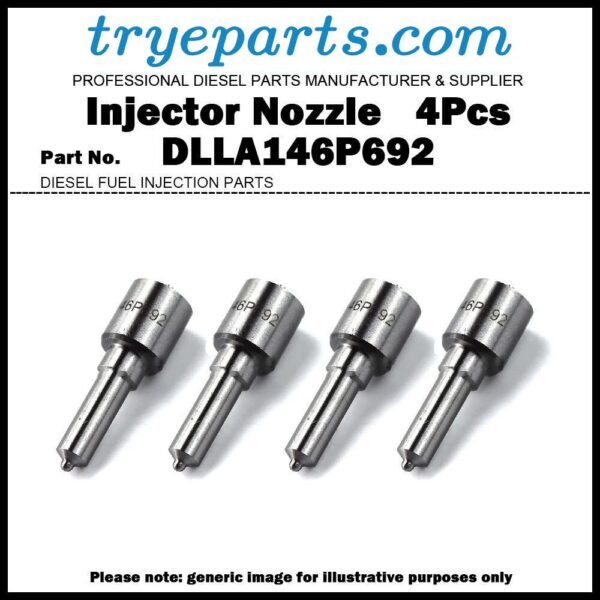 4x Diesel Fuel Injector Nozzle Tip DLLA146P692 for Hyundai HD65 HD72 HD78 D4DB D4AL 33800-45500