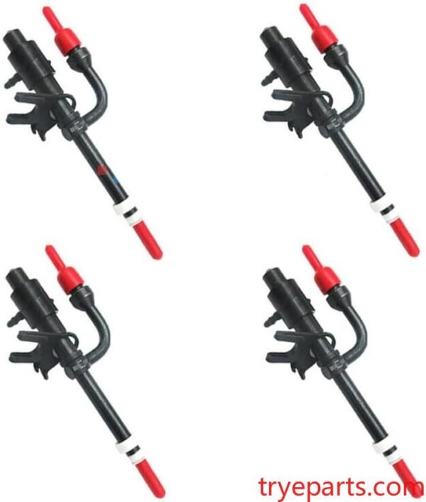 4Pcs Fuel Injection Pencil Injectors Set 33406 Compatible with Ford Transit 2.5 D 76KW 1994-1997 Interchange 954F9K546BC 954F9E527BC 954F-9K546-BB
