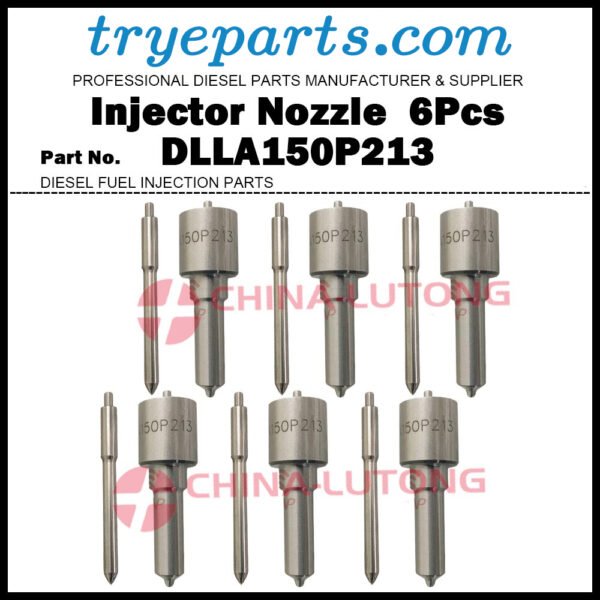 6Pcs Diesel Fuel Injector Nozzle Tips DLLA150P213 0433171175 for Cummins 4BT 4BTAA 6BT 6BTAA 6CTA / Injector 0432191756 3913735