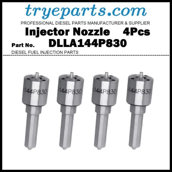 4 Diesel Fuel Injector Nozzle Tip DLLA144P830 for TOYOTA Forklift 2Z 13Z 14Z 23620-78701-71