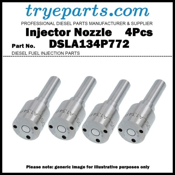 4PCS Diesel Fuel Injector Nozzle Tip 0433175179 DSLA134P772 for Fiat Ducato 2.8TD 0432193666