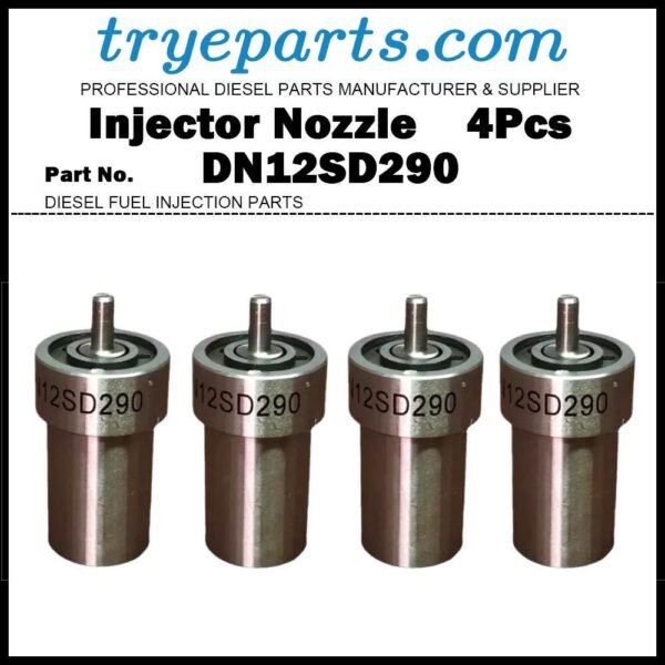 4Pcs Diesel Fuel Injector Nozzle Tip 0434250153 DN12SD290 for FIAT Ducato Tipo Fiorino 1.7D