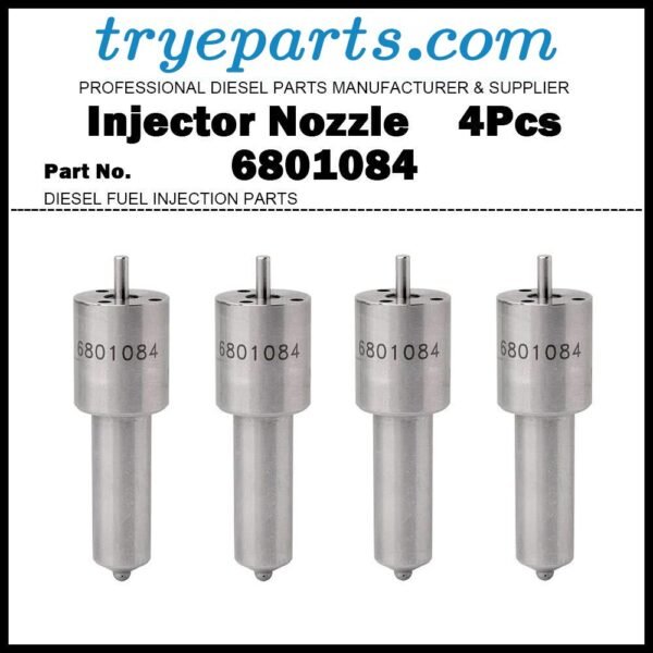4x Diesel Fuel Injector Nozzle Tip 6801084 2645A612 for Perkins 1004.4 1004.4T 2645A024 2645A030