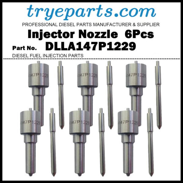 6x Diesel Fuel Injector Nozzle Tip DLLA147P1229 02112959 for Deutz 1013 02112957 0432191327