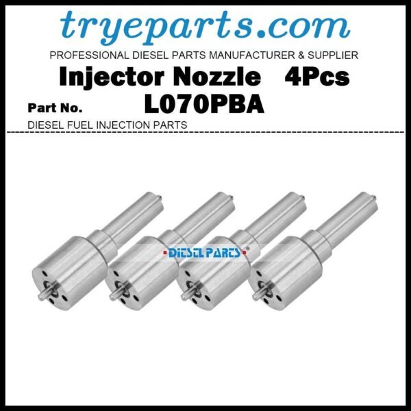 4x Diesel Fuel Injector Nozzle Tip L070PBA 2645A638 for Perkins 1004.40TW 2645A054 B00903A