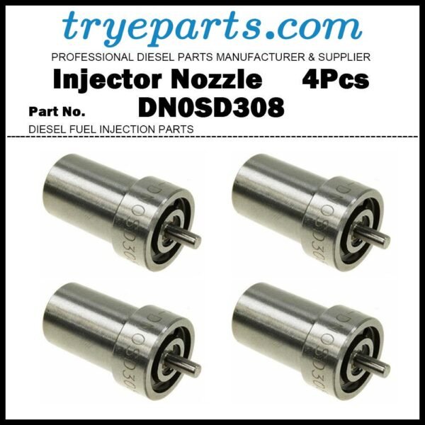 4Pcs Diesel Fuel Injector Nozzle Tip DN0SD308 for VW GOLF Audi 80 90 1.9TD 028130201B 028130211A