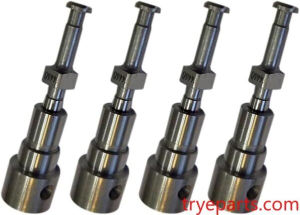 4Pcs Diesel Pump Plunger 090150-4460 Diesel Fuel Injection Pump Plunger Barrel Assembly 4460 Fit for Kubota D1302 / D1403 / D1503 / V2203 Engine