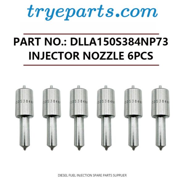 6pcs Diesel Fuel Injector Nozzle Tip DLLA150S384NP73 for ISUZU Giga 6RA1 6RB1 6RB1T 6RB2