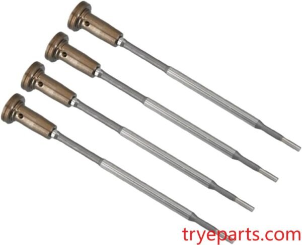 Diesel Common Rail Control Valve Assembly F00VC01312 for Fuel Injector 0445110134 Pack of 4