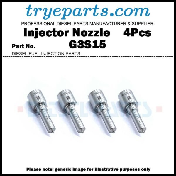 4Pcs Diesel Fuel Injector Nozzle Tip G3S15 for Mitsubishi Outlander 2.2d 295050-0340 1465A353