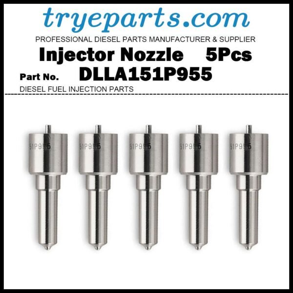 5Pcs Diesel Fuel Injector Nozzle Tip DLLA151P955 for Ford Transit Ranger 3.2d 7C16-9K546-AB