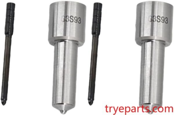 Common Rail Engine Inyector Tips Nozzle G3S93 Fuel Injector Fit for Isuzu 6WG1 Engine 295050-1550 295050-2900 8982592900 Pack of 2