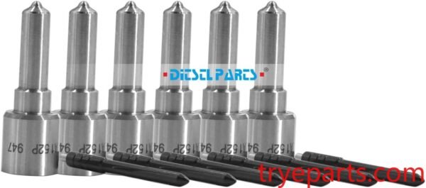 Fuel Injector Nozzle DLLA152P947 Fits for Nissan Navara D40 Pathfinder R51 YD25 6pcs/set 0934009470 093400-9470 095000-6250 0950006250 095000-6253 16600EC00B 16600EC00A 16600EB70A