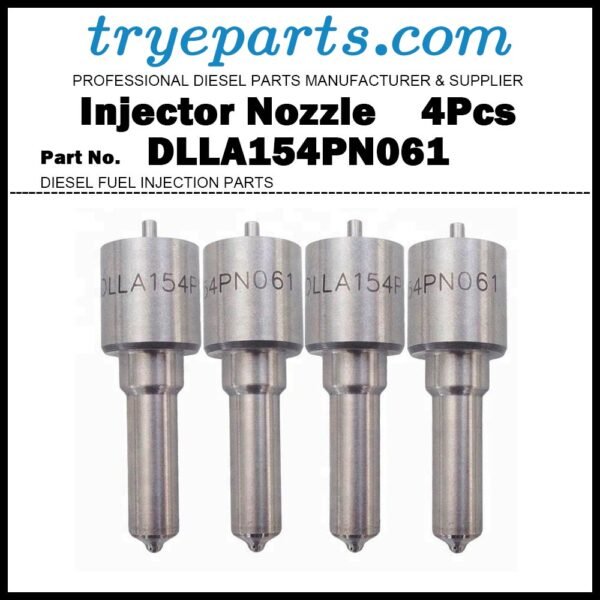 4Pcs Diesel Fuel Injector Nozzle Tips 105017-0610 DLLA154PN061 NP-DLLA154PN061 for ISUZU Elf N Series 4BE1 NPC NPR NPS 3.6d 8944763752 8970217031 105118-4683 105118-5122