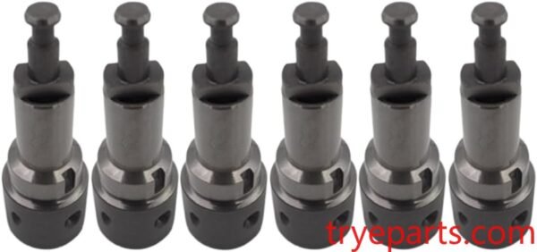 6Pcs Fuel Injection Pump Plunger and Barrel Element Assembly 131150-4320 A831 Fit for Hitachi Excavator EX200-5 EX240 EX200, Fit for Isuzu 6BG1 Engine