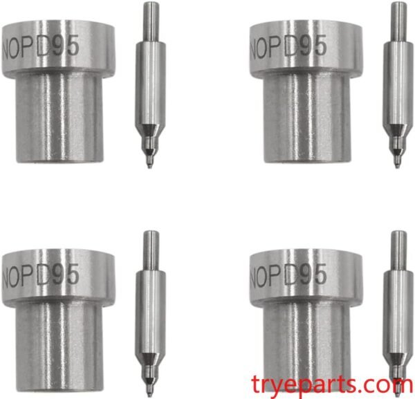 4PCS Diesel Injector Nozzles DN0PD95 Injectors Tips 0934005950 compatible with KUBOTA V1902 V1903 V2203 V2203B V2403 B114 F2803 0935005060