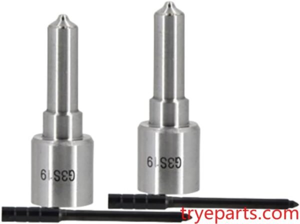 Fuel Nozzle G3 Injector Tips G3S19 Common Rail Diesel Injection Set Fit for John Deer 295050-0590 295050-0860 RE545562 RE543351 SE502671 Pack of 2