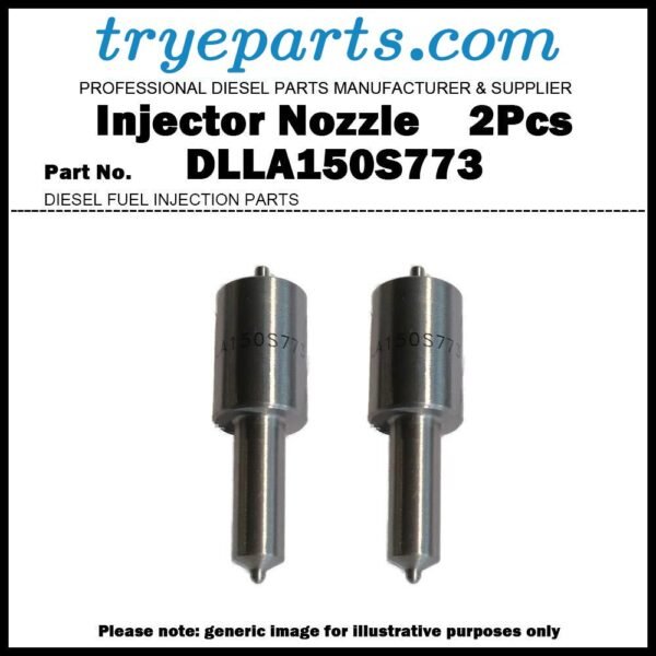 2Pcs Fuel Injector Nozzle 0433271204 DLLA150S773 75202756 for Ford MWM VALMET