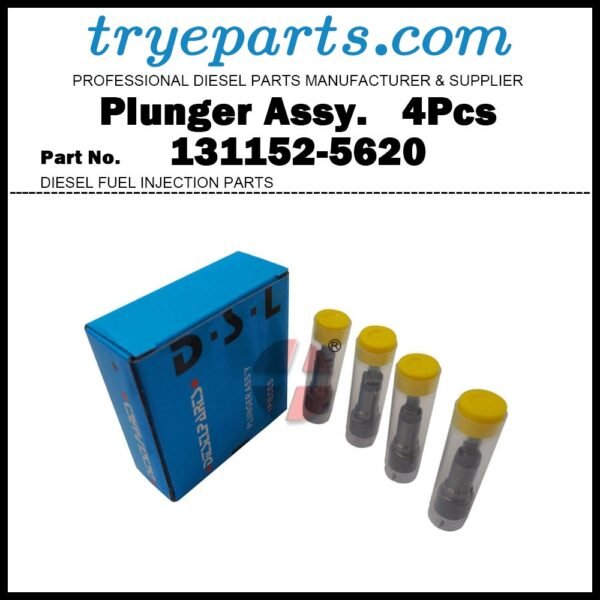 4Pcs Plunger and Barrel Assembly A188 131152-5620 9443610703 for ISUZU ELF NPC NPR 4BD1 4BD2 4BE1 4HE1 4HF1 4HG1 4JG2