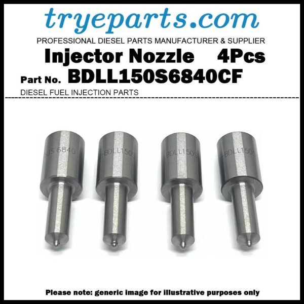 4Pcs Diesel Fuel Injector Nozzle Tip 5621890 VDLL150S6840CF BDLL150S6840 DLL150S6840CF for Perkins 4.236