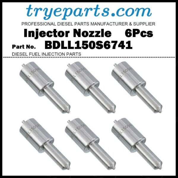 6Pcs Fuel Injector Nozzle BDLL150S6741 5621789 7700567928 for  MWM D225 D226 D227